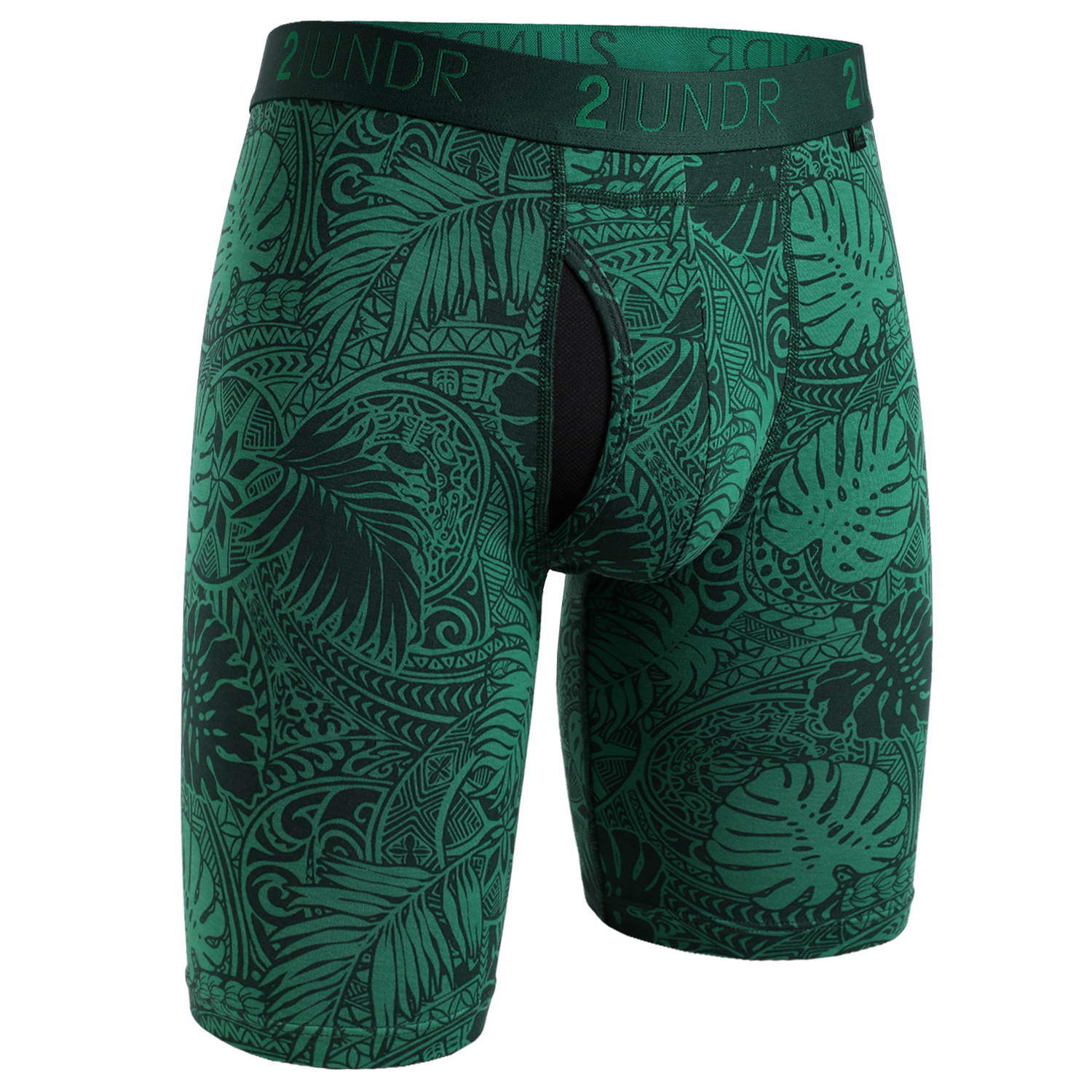 Swing Shift 9" Long Leg - Coastal Green