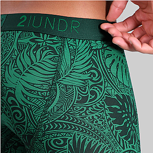 Swing Shift 9" Long Leg - Coastal Green