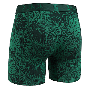Swing Shift 6" Boxer Brief - Coastal Green