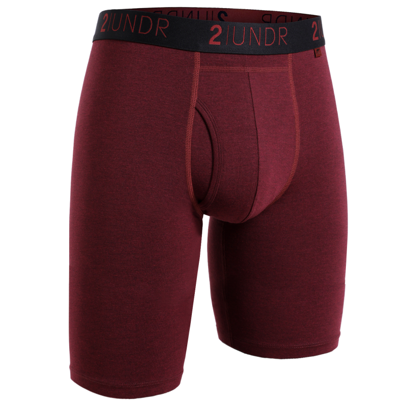 Swing Shift 9" Long Leg - Ruby