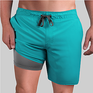 Juicy 2 in 1 Short - Aquamarine