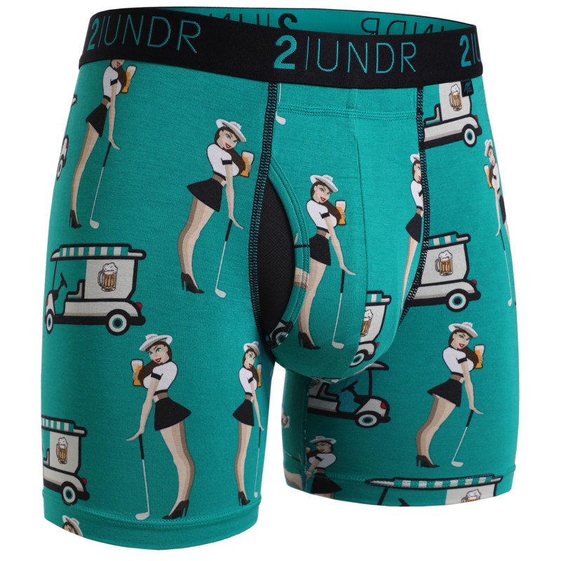 Swing Shift 6" Boxer Brief - Cart Girl