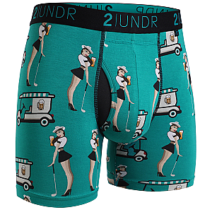 Swing Shift 6" Boxer Brief - Cart Girl
