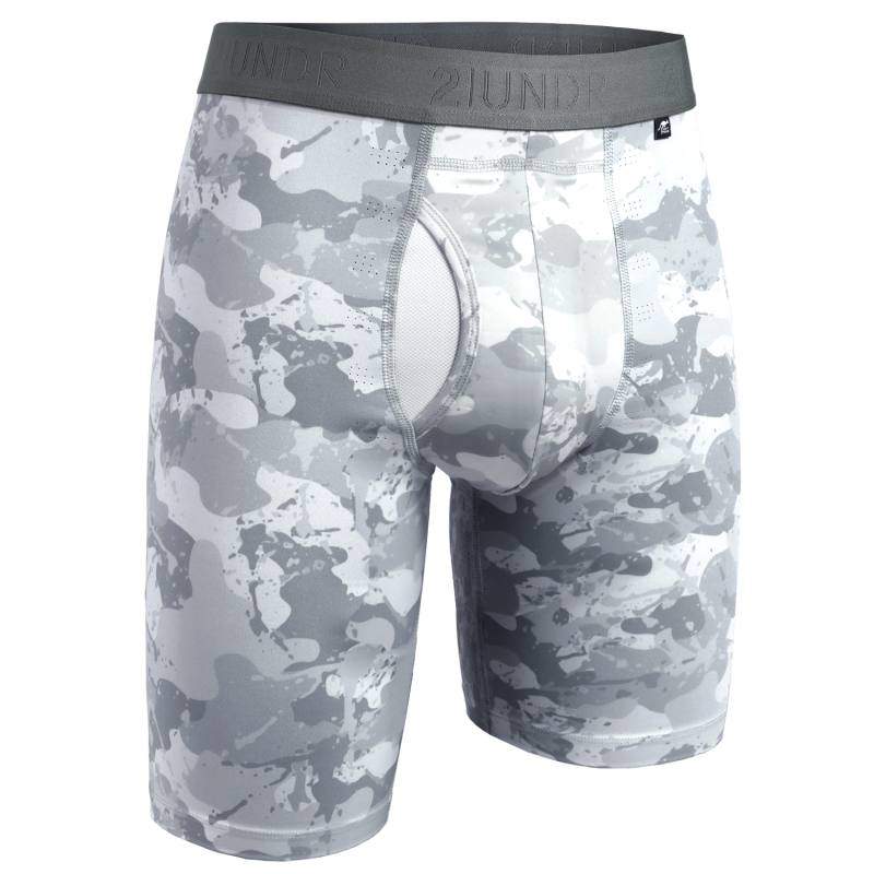 Sport Shift 9" Long Leg - Whiteout