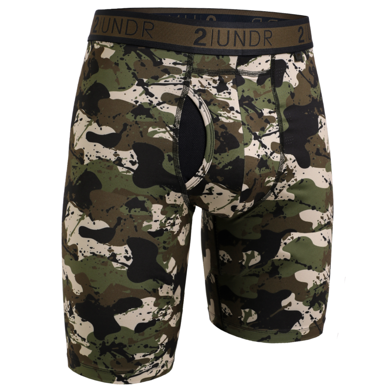 Sport Shift 9" Long Leg - Army