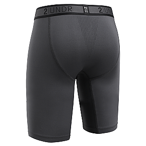 Sport Shift 9" Long Leg - Charcoal