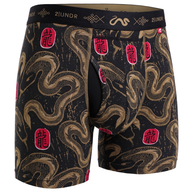Swing Shift 6" Boxer Brief - YOT Snake