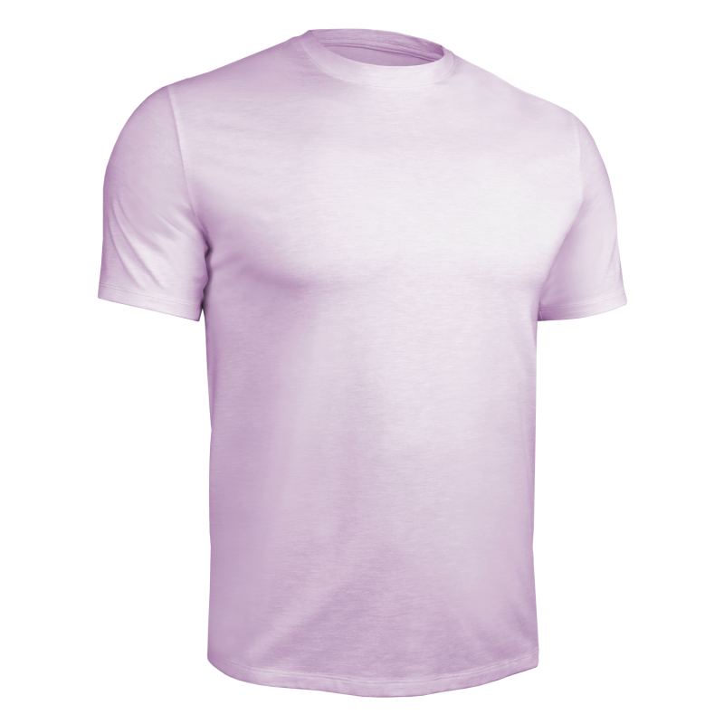 Luxury Crew Tee - Heathered Lavender