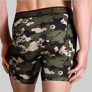 Sport Shift 6" Boxer Brief - Army