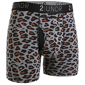 Swing Shift 6" Boxer Brief - Leopard