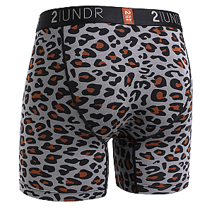 Swing Shift 6" Boxer Brief - Leopard