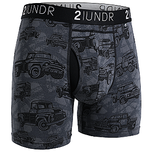 Swing Shift 6" Boxer Brief - Trucked