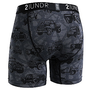 Swing Shift 6" Boxer Brief - Trucked