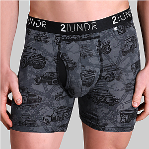 Swing Shift 6" Boxer Brief - Trucked