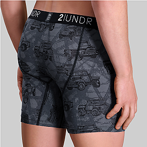 Swing Shift 6" Boxer Brief - Trucked