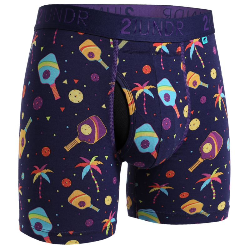 Swing Shift 6" Boxer Brief - Pickle Paradise