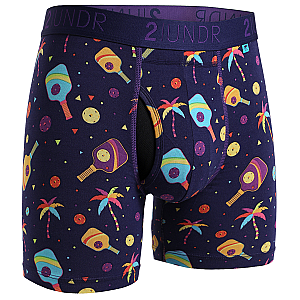 Swing Shift 6" Boxer Brief - Pickle Paradise