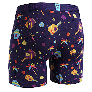 Swing Shift 6" Boxer Brief - Pickle Paradise