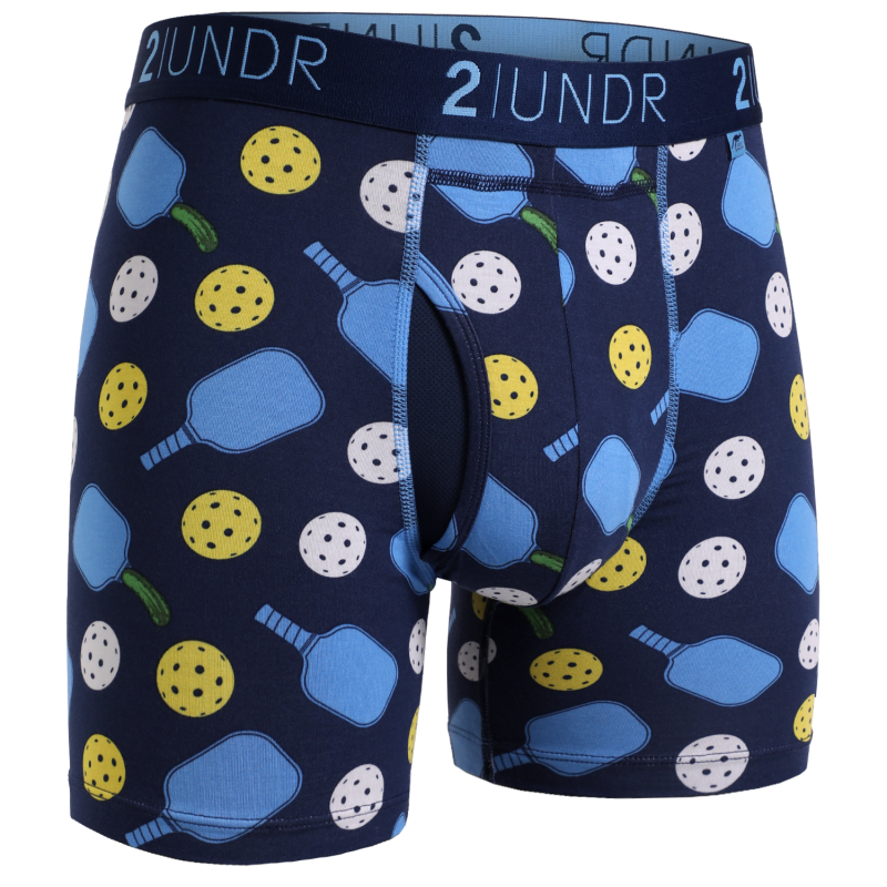 Swing Shift 6" Boxer Brief - Pickled Balls