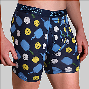 Swing Shift 6" Boxer Brief - Pickled Balls